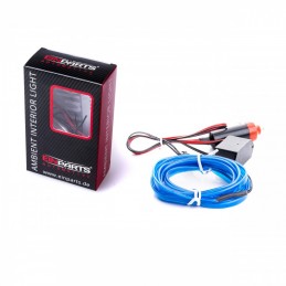 LED svÄtlovodnĂ˝ pĂĄsek 2m (modrĂ˝)